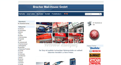 Desktop Screenshot of mail-house.ch